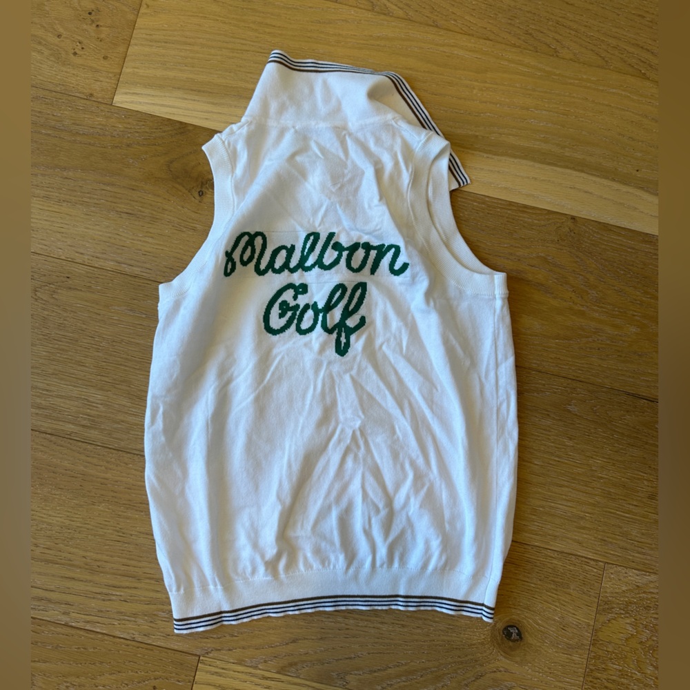 Malbon golf vest NWOT SZ M
